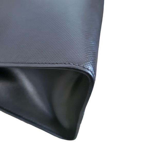 100% Auth. PRADA Saffiano Galleria Monochrome Top handle Cross body Bag - Picture 13 of 16